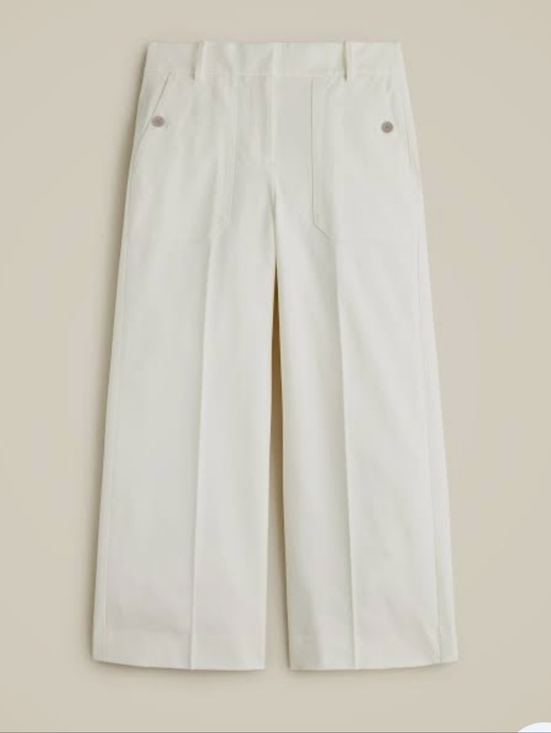 J. Crew Pants - J.Crew Sydney Wide-Leg Pants – Cream / Ivory Size 8